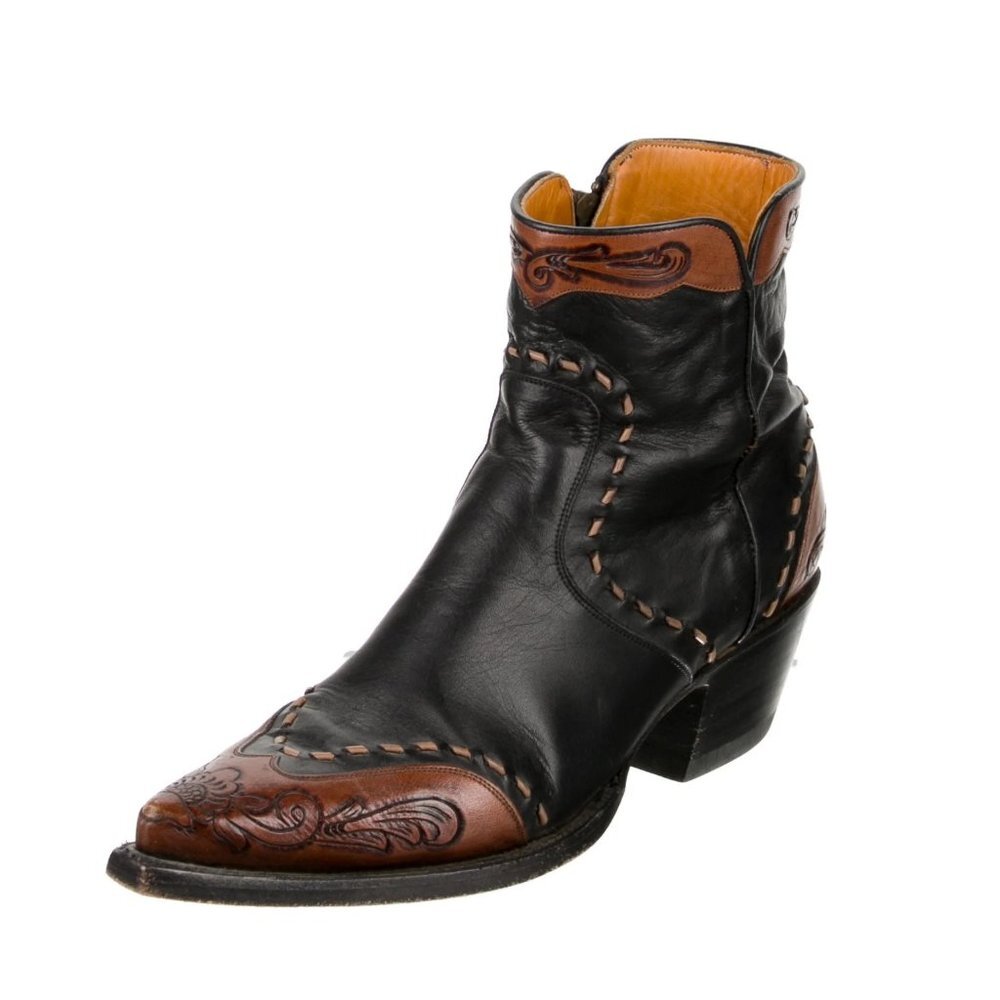 Heritage Boot Co Tabitha Zipper Bootie 8 - Picture 2 of 6